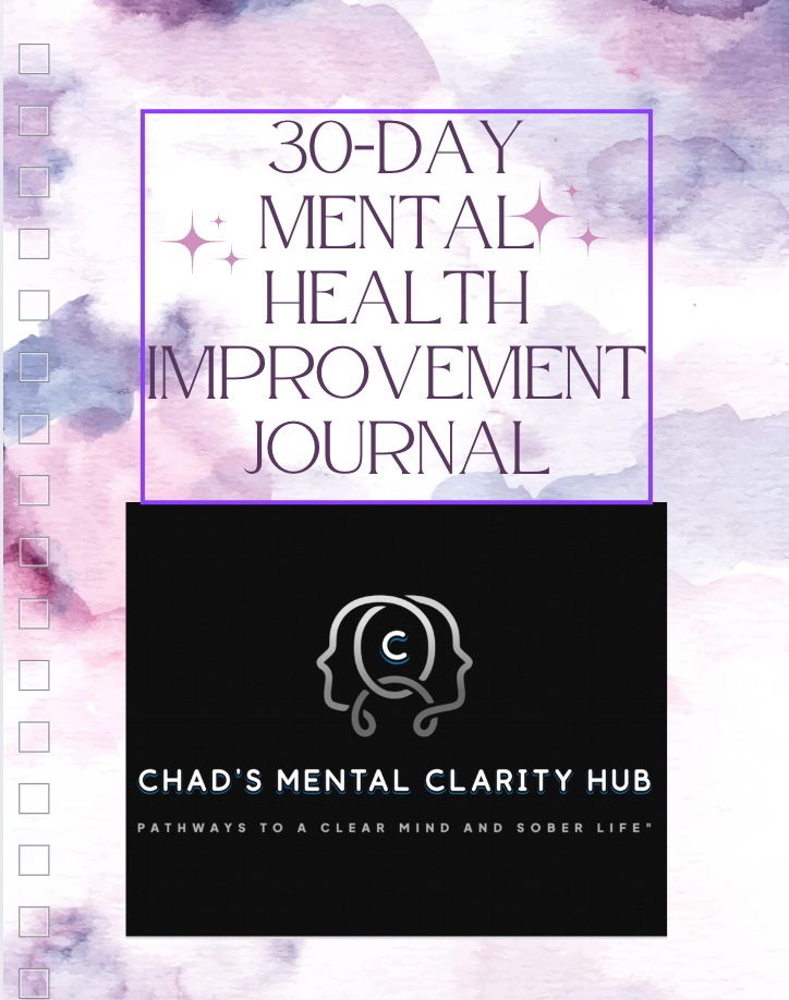 30 Day Mental Health Improvement Journal